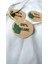 Kraft Organic Etiket Gıda Etiketi Delikli 4x4 cm 50 Adet 1