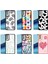Vivo Y11s Kılıf M-Fit Aşk Hikayesi Post-it Desenli Kapak Love Story NO2 Renkli 2