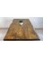Doğal Ağaç Masif Kütük Masa 90CM x 120CM ( Metal Ayak ) 4