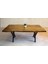 Doğal Ağaç Masif Kütük Masa 60CM x 130CM ( Metal Ayak ) 3
