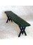 Doğal Ağaç Masif Bank Bench 120 Cm( Metal Ayak ) 1