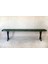 Doğal Ağaç Masif Bank Bench 120 Cm( Metal Ayak ) 4