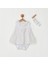 AC22503 Floral Street Bebek Elbise Takım White 1