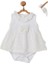 AC22503 Floral Street Bebek Elbise Takım White 2
