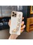 Iphone 12 Pro Max Uyumlu Kılıf Kamera Korumalı Parlak Gold Kenar Kalpli Arka Tutamaklı Kapak Kılıf Arka Askılı 2