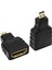 Micro HDMI Dönüştürücü HDMI Dişi (Tip-A) - Mikro HDMI Erkek (Tip-D) Mikro HDMI 4