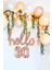 30 Yaş Doğum Günü Balonları - Hello 30 El Yazısı Rose Gold Renk Folyo Balon 1