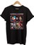 Korku Filmi Karakterleri Baskılı %100 Pamuk Oversize T-Shirt 1