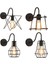 LED Duvar Işık Retro Loft Endüstriyel Duvar Lambası Siyah E27 Vintage Aplikler Duvar Lambası Endüstriyel Aydınlatma Armatürü Kapalı (Yurt Dışından) 4