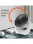 USB Masaüstü Fan Mini Ev Yurt Taşınabilir Fan U Türü Siyah (Yurt Dışından) 3