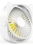 M105 Masaüstü Mini Sevimli Taşınabilir USB Fan Sky White (Yurt Dışından) 1