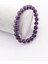 Ametist Doğal Taş Bileklik 8 mm Küre Kesim 1