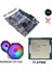 H81 1150 Pin I7-4790K Işlemci Rgb Cpu Fan Anakart Set 1