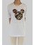 Bisiklet Yaka Mickey Baskılı Tshirt 3