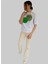 Bisiklet Yaka Smiley Baskılı Tshirt 1