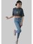 Bisiklet Yaka Baskılı Tshirt 2