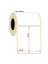 Işimiz Etiket 125X100MM Termal Etiket 6 Rulo 250 Sarım 1