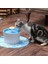 Otomatik Kedi Su Çeşmesi Içme Oto Su Dağıtıcı Besleyici Köpek Su Kasesi Filtrelenmiş Pet Malzemeleri 1.6l Köpek Besleyici Drinker | Kedi Besleme ve sulama Malzemeleri (Mavi) (Yurt Dışından) 4