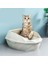 Açık Üst Kedi Çöp Kutusu Kiti Scoop Kitty ile Kepçe Kediği Çöp Kutusu Pan Kapalı Muhafaza Anti Splash Pet Temizlik Malzemeleri | Litter houshreaking (Yurt Dışından) 3