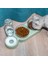 Pet Kase Otomatik Besleyici Köpek Kedi Gıda Kase Su Dağıtıcı ile Çift Kase Içme Pet Sarf Malzemeli Çanak Çanak Çanakları | Kedi Besleme ve sulama Malzemeleri (Yurt Dışından) 3