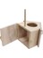 1 Adet Mini Kuş Evi Yuva Ahşap Yuva Ev Kuş Kutusu Ahşap Birdhouse Bahçe Dekorasyon Ahşap Kuş Kirement Ev Dekor | Kuş Kafesleri ve yuvalar (Yurt Dışından) 4