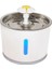 Otomatik Kedi Su Filtresi ile Çeşme 2.4l Pet Içme Su Dağıtıcı Elektrikli USB LED Köpek Kedi Içme Çeşmesi Kedi Besleyici | Kedi Besleme ve sulama Malzemeleri (Gri) (Yurt Dışından) 1
