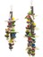 2-Piece Set Doğal Ahşap Kuş Çiğneme Oyuncaklar Blokları Papağan Yırtılma Oyuncaklar Için Best Finch Budgie Parakeets Lovebird Parakeet Kafes Aksesuarları | Kuş Oyuncakları (Yurt Dışından) 1
