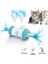 Şarj Edilebilir Piller Komik Fidget Kedi Oyuncaklar Interaktif Otomatik Pet Teaser Top Oyuncak Yavru Kediler Için Catnip Hayvan Aksesuarları | Kedi Oyuncakları (Pembe) (Yurt Dışından) 2