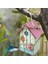 Ahşap Kuş Evi Yuva Kutusu Kuş Kafesi Asılı Kuş Yuvaları Ev Bahçe Dekorasyon Vogelhuisjes Voor Buiten | Kuş Kafesleri ve yuvalar (Yurt Dışından) 2