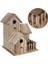 Ahşap Birdhouse Küçük Açık Bahçe Kuş Yuvalama Kutusu Kuş Evi Pet Malzemeleri Dekorasyon Kuşlar Için Uygun Dekorasyon Kumaştılar | Kuş Kafesleri ve yuvalar (Yurt Dışından) 3