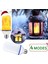 4 Mod E27 LED Alev Etkisi Simüle Edilmiş Ampul Titreşim Lambalar Noel Dekorasyonu (Yurt Dışından) 3