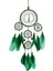 Yeşil Tüy Dream Catcher El Yapımı Duvar Asılı Kolye Dokuma Sanat Dekoru El Sanatları (Yurt Dışından) 1