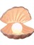 Seashell Inci Işık Accent Lamba Gece Işık Inci Deniz Kilidi Süsleme Koleksiyon Masa Centerpieces Ev Dekorasyonu Yatak Odası Oturma Odası Için, (Pembe) (Yurt Dışından) 1