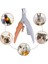Köpekler Pet Tırnak Makası Büyütme Köpek Tırnak Makas Güvenli Kedi Pet Tımar Giyotin Pençe Bakım Aracı LED Işık ile Steal Bıçaklar | Köpek Tırnak Makası (Yurt Dışından) 4