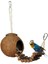 2 Tipi Sevimli Rahat Tasarım Doğal Hindistan Cevizi Kabuğu Kuş Yuvalama Evi Küçük Boy Pet Parakeet Finche Sparrows Merdivenli Kafes | Kuş Kafesleri ve yuvalar (Yurt Dışından) 4