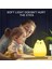 LED Gece Lambası, LED Kedi Gece Lambası Silikon Bebek Gece Işık Taşınabilir Çocuk Gece Işık 7 Renkler Gece Lambası ile Başucu Lambası USB Şarj Edilebilir Gece Lambası, (Sıcak Beyaz) (Yurt Dışından) 2