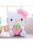 1 Adet 40 cm Sevimli Çilek Pembe Kedi Peluş Bebek Yaratıcı Apple Karikatür Hayvan Oyuncak Kız Ödülüçü Tatil Hediye Bebek Uyku Yastığı | Doldurulmuş ve peluş Hayvanlar (Pembe) (Yurt Dışından) 2