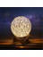3 W LED Gece Lambası Sepak Takraw Lamba Eklentisi Yaratıcı Yıldızlı Gökyüzü Dileğiyle Masa Lambası Başucu Lambası Romantik Kız Net Kırmızı Hediye (Yurt Dışından) 2