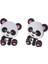 10 Adet Panda Silikon Bebek Diş Kaşıyıcı Bebek Diş Çıkarma Emzik Zincir Aksesuarları Diş Mönemi Gıda Sınıfı Kolye Yenidoğan Oyuncaklar | Bebek Dişçileri (Yurt Dışından) 1