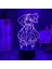 3D Lamba Akrilik Anime LED Işık Konosuba Aqua Çocuklar (Yurt Dışından) 1