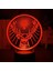 3D Gece Işığı LED Gece Işığı Lambası Jagermeister 7 Renk (Yurt Dışından) 2