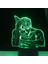 3D LED Gece Lambası Sangwoo Anime Lamba Manga LED Yatak Odası (Yurt Dışından) 3