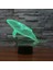 3D Shark Balina Gece Lambası 7 Renk Değişimi LED Masa Masası (Yurt Dışından) 2