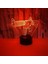 3D Gun Pistole Gece Işığı İçin LED Lamp İllüzyon 7 (Yurt Dışından) 2