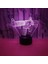 3D Gun Pistole Gece Işığı İçin LED Lamp İllüzyon 7 (Yurt Dışından) 4