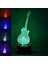3D Müzik Elektro Gitar Gece Lambası 7 Renk Değiştirme Led'i (Yurt Dışından) 1