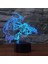 Sevimli Mantar 3D LED Gece Lambası Masa Masa Optik (Yurt Dışından) 2
