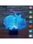 Sevimli Mantar 3D LED Gece Lambası Masa Masa Optik (Yurt Dışından) 1