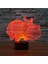 Sevimli Mantar 3D LED Gece Lambası Masa Masa Optik (Yurt Dışından) 4