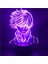 3D LED Lamba Anime My Hero Academia Shoto Todoroki Yüz (Yurt Dışından) 1